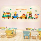  Tranh mica EPeBen dán tường nổi 3d hình Hành trình vui vẻ decor trang trí Phòng cho bé, Phòng ngủ, Phòng khách, Mẫu giáo 