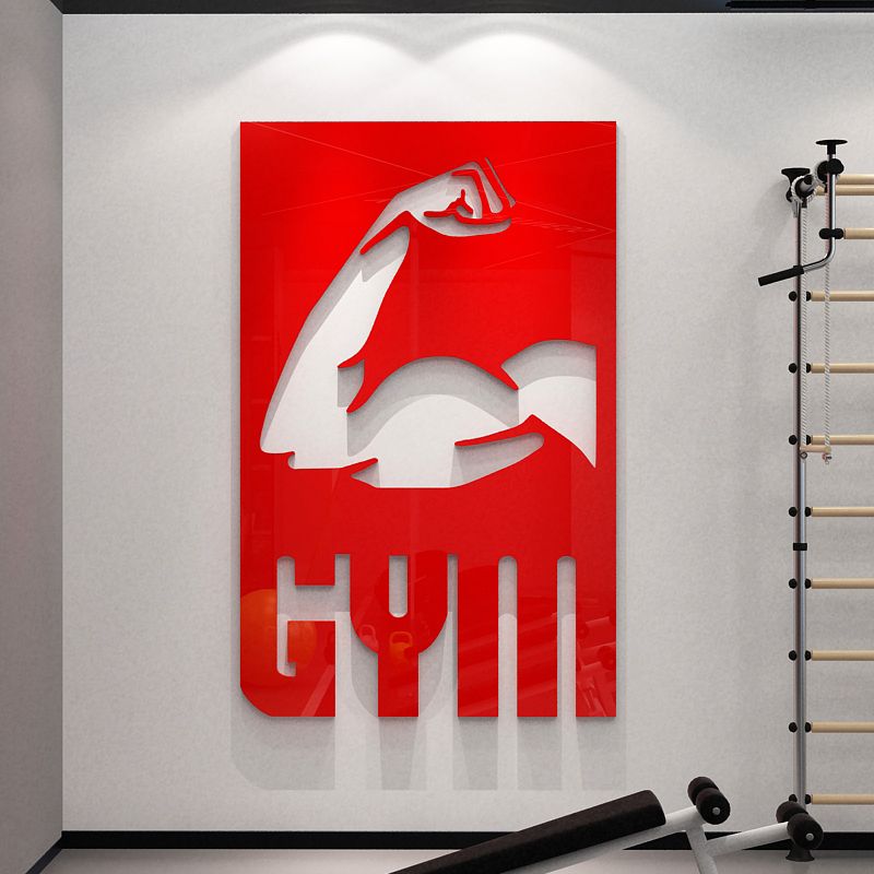  Tranh mica EPeBen dán tường nổi 3d hình Vẻ đẹp thể hình decor trang trí Phòng khách, Phòng ngủ, Phòng giải trí, Cửa hàng 