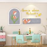  Tranh Fomex EPeBen dán tường nổi 3d Hình Sweet Home Decor Trang Trí Nhà Hàng Quán Ăn Phòng Bếp 