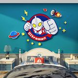  Tranh Fomex EPeBen dán tường nổi 3d Hình Ultraman decor trang trí Phòng cho bé, Phòng ngủ, Phòng khách, Mẫu giáo 