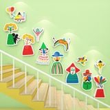  Tranh Fomex EPeBen dán tường nổi 3d Hình Nghệ thuật rực rỡ decor trang trí Phòng cho bé, Phòng ngủ, Mẫu giáo 