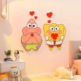  Tranh Fomex EPeBen dán tường nổi 3d Hình Bọt Biển Tinh Nghịch decor trang trí Phòng cho ngủ bé, Phòng khách, Mẫu giáo 