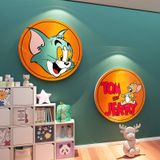 Tranh Fomex EPeBen dán tường nổi 3d Hình Tom và Jerry decor trang trí Phòng ngủ, Phòng khách, Phòng cho bé, Mẫu giáo 