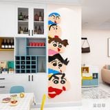  Tranh mica EPeBen dán tường nổi 3d Shin cậu bé bút chì trang trí Phòng cho bé, Phòng khách 