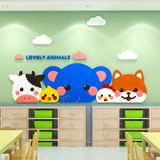  Tranh mica EPeBen dán tường nổi 3d hình Cùng nhau khám phá decor trang trí Phòng ngủ cho bé, Lớp Mẫu giáo, Mầm non 