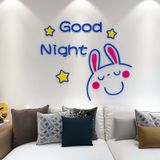  Tranh mica EPeBen dán tường nổi 3d hình Con Thỏ decor trang trí Phòng Cho Bé, Đầu Giường 