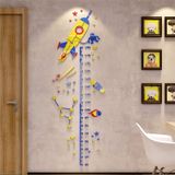  Tranh mica EPeBen dán tường nổi 3d hình Thước tàu vũ trụ giúp bé đo chiều cao cho bé decor trang trí phòng cho bé 
