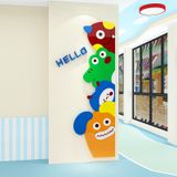  Tranh Fomex EPeBen dán tường nổi 3d Hình Say HELLO decor trang trí Phòng cho bé, Phòng khách, Phòng ngủ, Mẫu giáo 