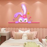  Tranh mica EPeBen dán tường nổi 3d hình Những con thú nhồi bông vui nhộn decor trang trí Phòng ngủ cho bé, Lớp học 