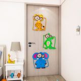  Tranh mica EPeBen dán tường nổi 3d hình Vườn thú ngổ ngáo decor trang trí Phòng ngủ cho bé, Lớp Học Mẫu giáo, mầm non 