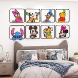  Tranh mica EPeBen dán tường nổi 3d hình Chuột Mikey décor, trang trí Phòng cho bé, Phòng Ngủ, Lớp học, Phòng học 