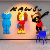  Tranh mica dán tường EPeBen hình KAWS và những người bạn decor trang trí Phòng cho bé, Phòng khách, Phòng ngủ, Cửa hàng 