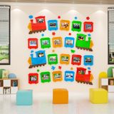  Tranh mica EPeBen dán tường nổi 3d Đoàn tàu kỉ niệm trang trí Phòng khách, Phòng ngủ 