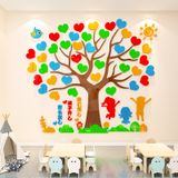  Tranh mica EPeBen dán tường nổi 3d hình Music child artist Nốt Nhạc decor trang trí Lớp Học Âm Nhạc, Mầm Non 