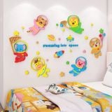  Tranh mica EPeBen dán tường nổi 3d hình Phi Hành Gia cùng hành tinh decor trang trí Phòng ngủ cho bé, Phòng học Mẫu giáo 
