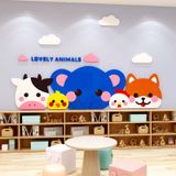  Tranh mica EPeBen dán tường nổi 3d hình Cùng nhau khám phá decor trang trí Phòng ngủ cho bé, Lớp Mẫu giáo, Mầm non 