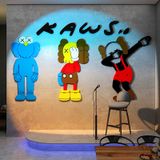  Tranh mica dán tường EPeBen hình KAWS và những người bạn decor trang trí Phòng cho bé, Phòng khách, Phòng ngủ, Cửa hàng 