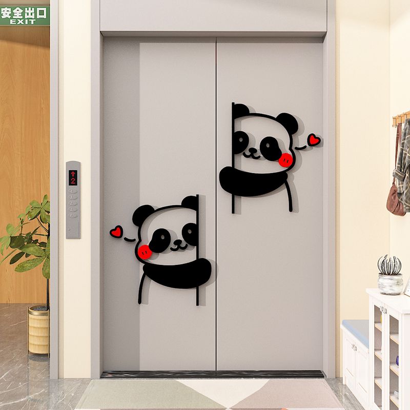  Tranh mica EPeBen dán tường nổi 3d Mèo Nhỏ Tò Mò trang trí Phòng cho bé, Phòng ngủ 