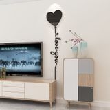  Tranh mica EPeBen dán tường nổi 3d hình I Love You Bóng Trái Tim decor trang trí Phòng Ngủ, Nhà Đẹp 