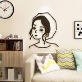  Tranh mica EPeBen dán tường nổi 3d hình Cô Gái phong cách decor trang trí Phòng Khách, Phòng Ngủ 