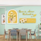  Tranh Fomex EPeBen dán tường nổi 3d Hình Sweet Home Decor Trang Trí Nhà Hàng Quán Ăn Phòng Bếp 