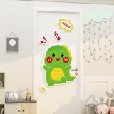  Tranh Fomex EPeBen dán tường nổi 3d Hình Chú Dino Ngọt Ngào decor trang trí Phòng cho bé, Phòng khách, Mẫu giáo 
