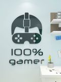  Tranh mica dán tường Nhân Vật Trong Game Tay Cầm trang trí Phòng Chơi Game, Quán Net 
