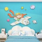  Tranh Fomex EPeBen dán tường nổi 3d Hình Hoàng Tử Bé Decor Trang Trí Phòng Ngủ Bé Trai Tường Đầu Giường 