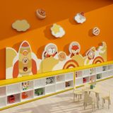  Tranh Fomex EPeBen dán tường nổi 3d Hình Động vật phi hành gia decor trang trí Phòng ngủ cho bé, Mầm Non, Phòng Khách 