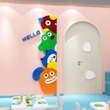  Tranh Fomex EPeBen dán tường nổi 3d Hình Say HELLO decor trang trí Phòng cho bé, Phòng khách, Phòng ngủ, Mẫu giáo 