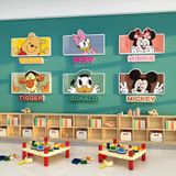  Tranh Fomex EPeBen dán tường nổi 3d Hình Mickey và những người bạn decor trang trí Phòng cho bé, Phòng ngủ, Mẫu giáo 