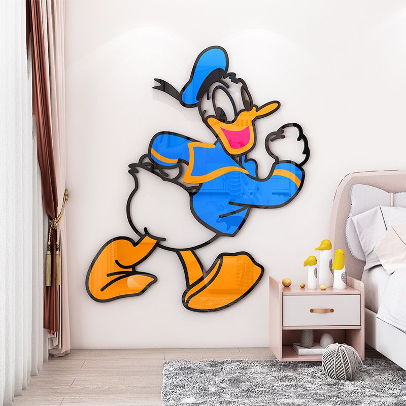  Tranh mica EPeBen dán tường nổi 3d hình Chuột Mikey décor, trang trí Phòng cho bé, Phòng Ngủ, Lớp học, Phòng học 