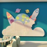  Tranh Fomex EPeBen dán tường nổi 3d Hình Doremon và Thỏ decor trang trí Phòng cho bé, Phòng ngủ, Phòng Học, Mẫu giáo 