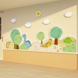  Tranh Fomex EPeBen dán tường nổi 3d Hình Thời kì khủng long decor trang trí Phòng cho bé, Phòng ngủ, Phòng Học, Mẫu giáo 