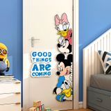  Tranh Fomex EPeBen dán tường nổi 3d Hình Vịt Donald Chuột Mickey decor trang trí Phòng ngủ cho bé, Phòng khách, Mẫu giáo 