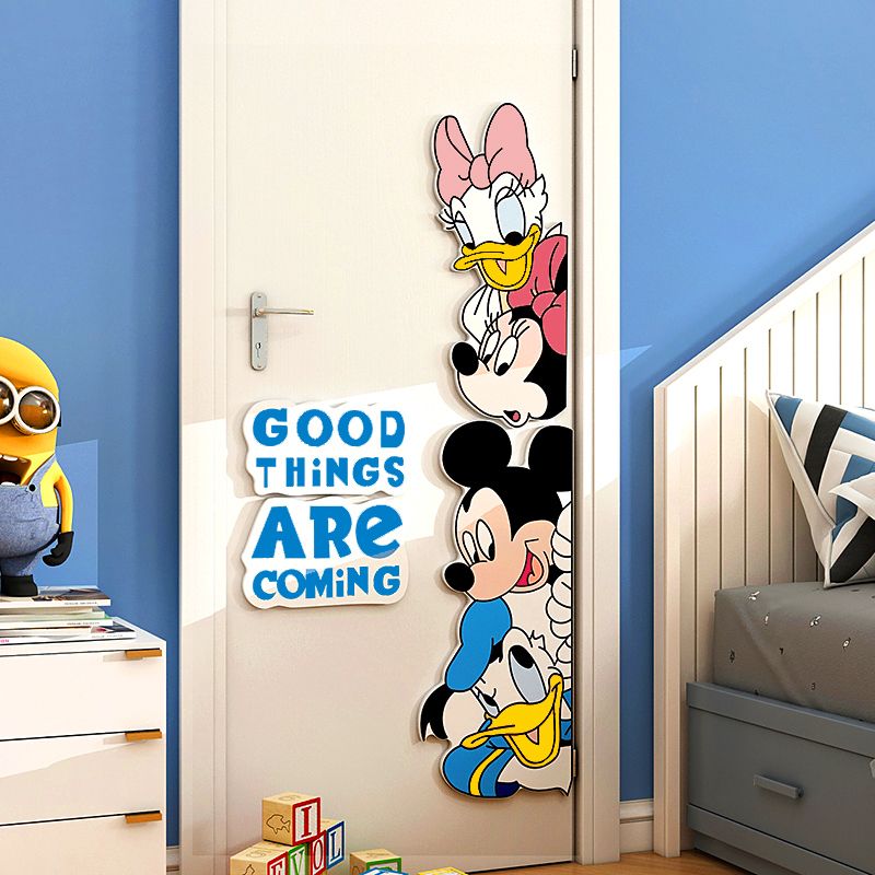 Tranh Fomex EPeBen dán tường nổi 3d Hình Vịt Donald Chuột Mickey decor trang trí Phòng ngủ cho bé, Phòng khách, Mẫu giáo 