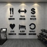  Tranh mica EPeBen dán tường nổi 3d hình Hoạt Động Hằng Ngày decor trang trí Phòng Tập Gym, Nhà Thi Đấu 