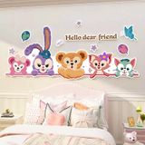  Tranh Fomex EPeBen dán tường nổi 3d Hình Tình bạn bất diệt decor trang trí Phòng cho bé, Phòng khách, Mẫu giáo 