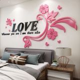  Tranh mica EPeBen dán tường nổi 3d hình chữ Love decor trang trí phòng khách, phòng ngủ, phòng tân hôn 