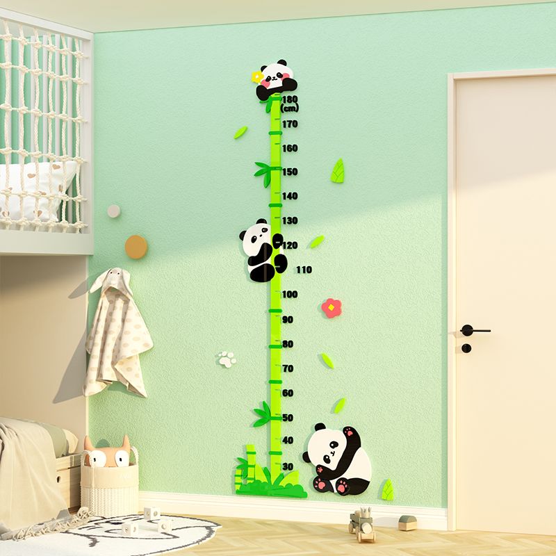  Tranh mica EPeBen dán tường nổi 3d Vươn cao cùng gấu trúc trang trí Phòng cho bé, Phòng ngủ 