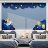  Tranh Fomex EPeBen dán tường nổi 3d Hình Hoàng Tử Bé Decor Trang Trí Phòng Ngủ Bé Trai Tường Đầu Giường 