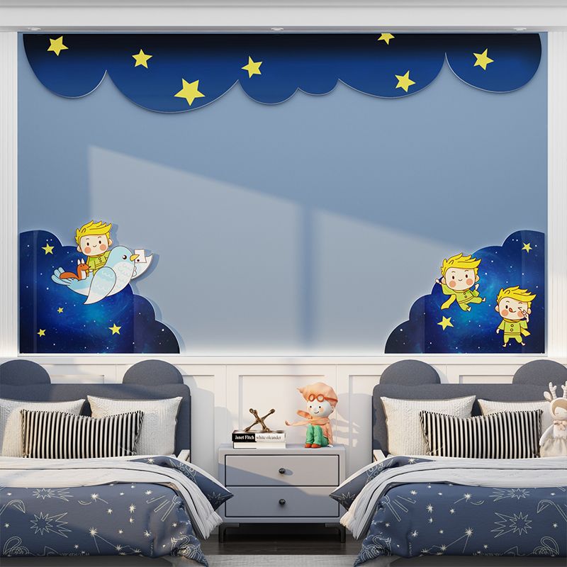  Tranh Fomex EPeBen dán tường nổi 3d Hình Hoàng Tử Bé Decor Trang Trí Phòng Ngủ Bé Trai Tường Đầu Giường 