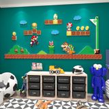  Tranh Fomex EPeBen dán tường nổi 3d Hình Thế giới Mario decor trang trí Phòng cho bé, Phòng ngủ, Phòng khách, Mẫu giáo 