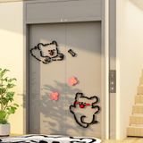  Tranh mica EPeBen dán tường nổi 3d hình Chú chó yêu đời decor trang trí Phòng cho bé, Phòng khách, Phòng ngủ, Mẫu giáo 