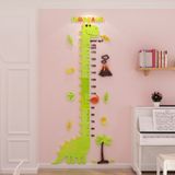  Tranh mica EPeBen dán tường nổi 3d Thước Đo Chiều Cao Hình Khủng Long decor trang trí Phòng ngủ cho bé, Lớp Học Mẫu Giáo 