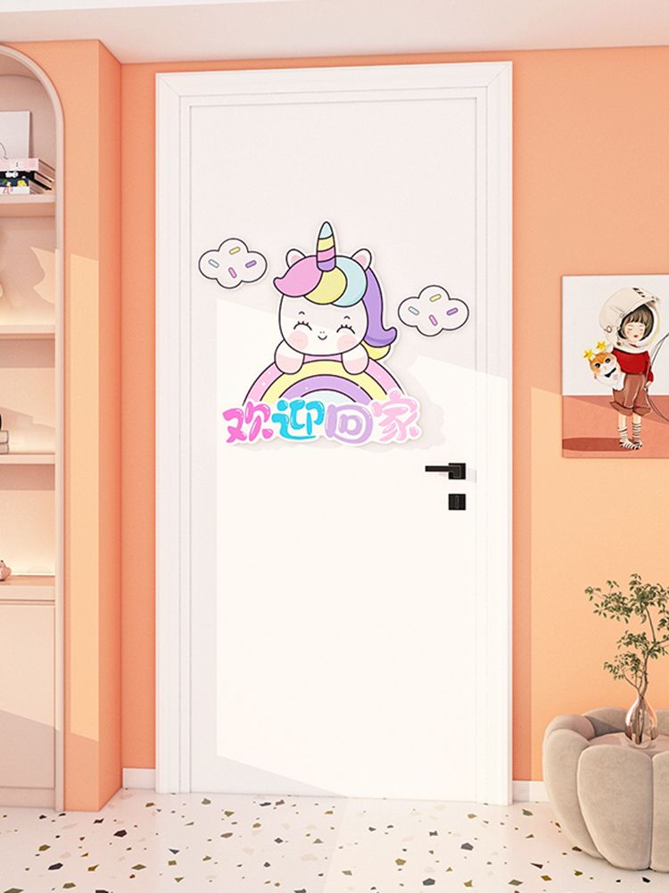  Tranh Fomex EPeBen dán tường nổi 3d Hình Kỳ Lân Dễ Thương Decor Trang Trí Phòng Cho Bé Phòng Ngủ Bé Gái 