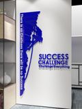  Tranh mica EPeBen dán tường nổi 3d hình Success leo núi  tạo động lực cổ vũ tinh thần làm việc trang trí Phòng Tập Gym 
