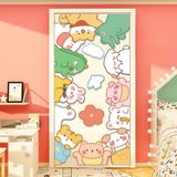  Tranh Fomex EPeBen dán tường nổi 3d Hình Hi Cute dán cửa phòng decor trang trí Phòng cho bé, Phòng Học, Mẫu giáo 