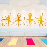  Tranh mica EPeBen dán tường nổi 3d hình thiếu nữ múa ba lê décor, trang trí Phòng ngủ, Phòng làm việc, Phòng nhạc 