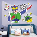  Tranh Fomex EPeBen dán tường nổi 3d Hình Shin và những người bạn decor trang trí Phòng cho bé, Phòng ngủ, Mẫu giáo 